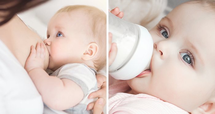 výživa kojenců od 4 měsíců - kojené děti i na umělém mléku