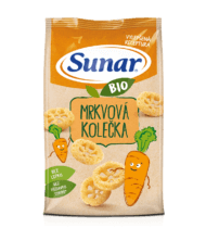 BIO křupky mrkvová kolečka