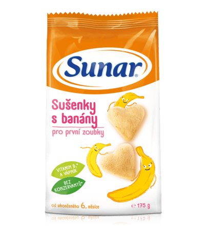 Sušenky s&nbsp;banány