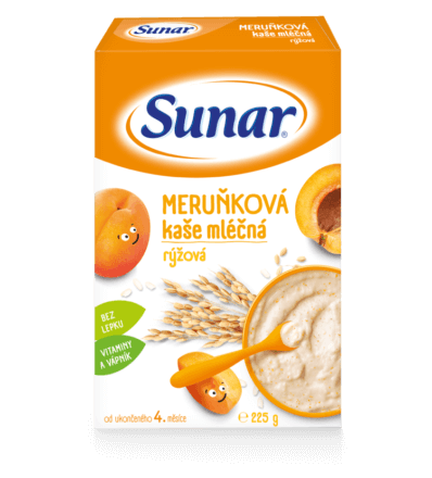 Meruňková kaše mléčná rýžová