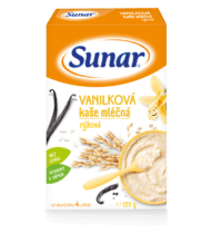 Vanilková kaše mléčná rýžová