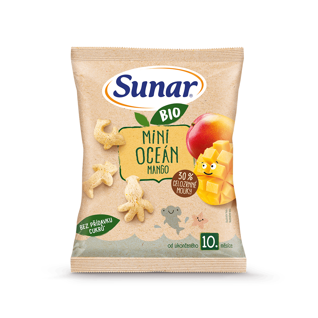 BIO křupky mini oceán mango